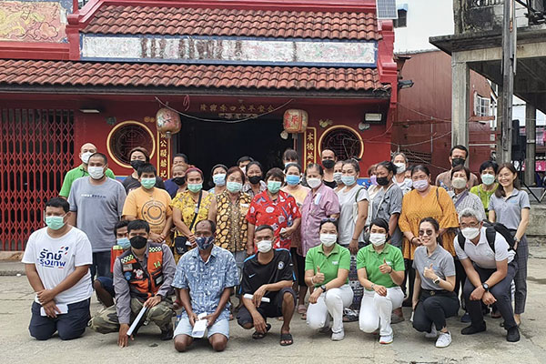 โครงการสำรวจปริมาณขยะ ชุมชนวัดบางบัว